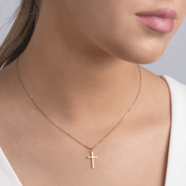 Gold Cross Necklace
