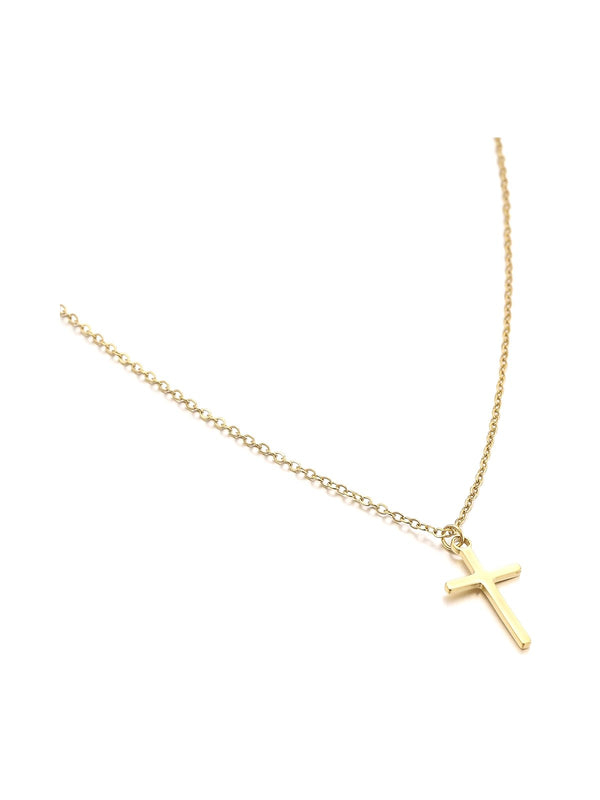 Ketting kruisje goud