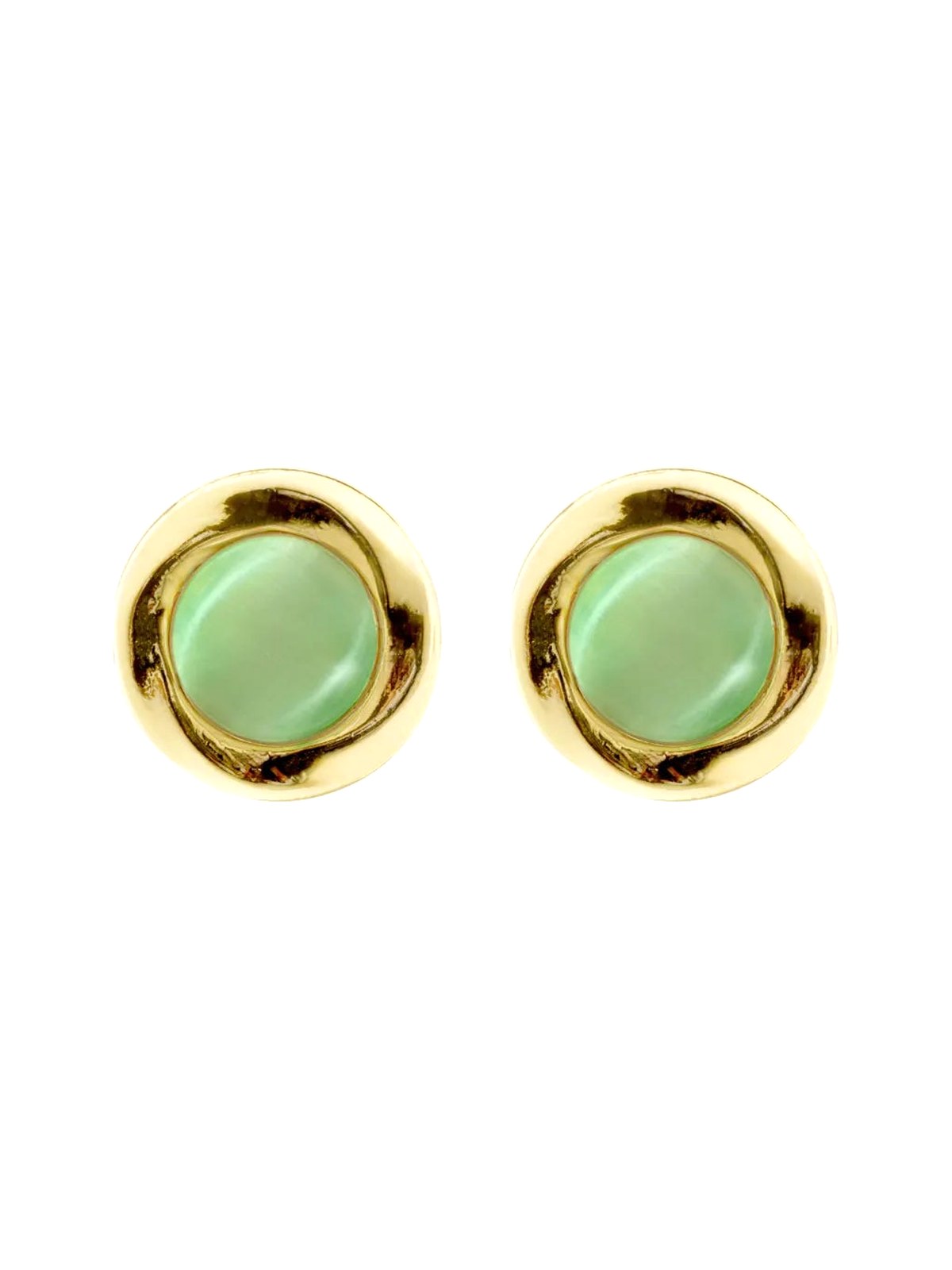 Green Zirconia Earrings