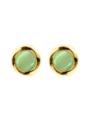 Green Zirconia Earrings — 1