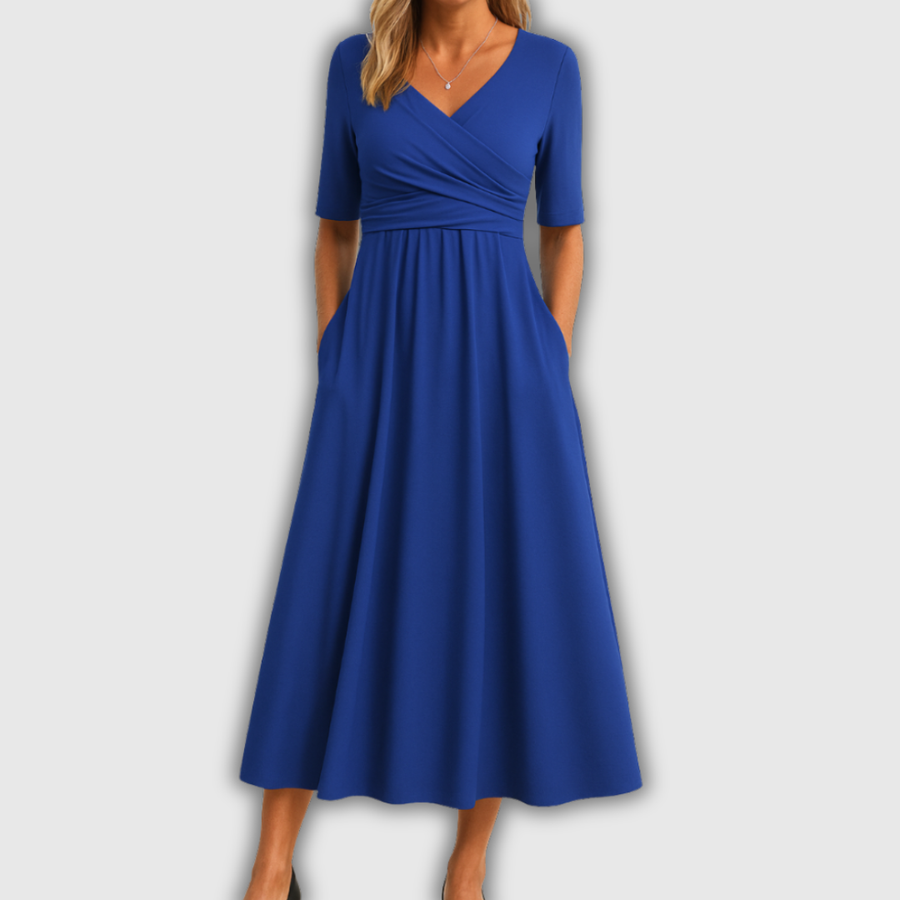 Elira | Crossover Elegance Dress — 1