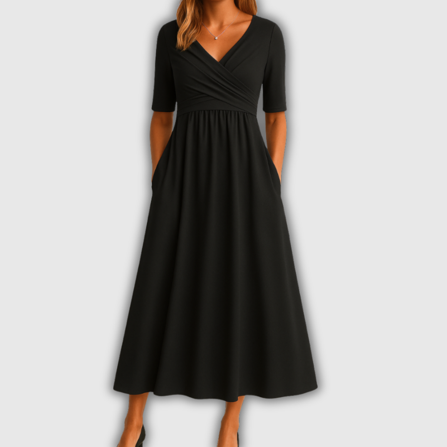Elira | Crossover Elegance Dress — 8