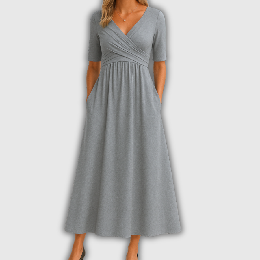 Elira | Crossover Elegance Dress — 4