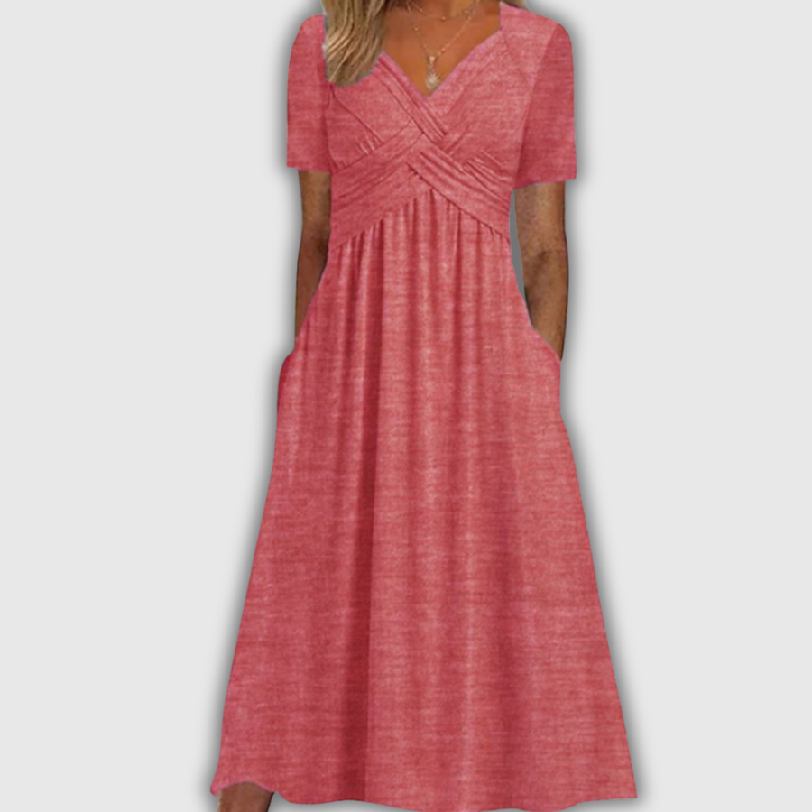 Elira | Crossover Elegance Dress — 11