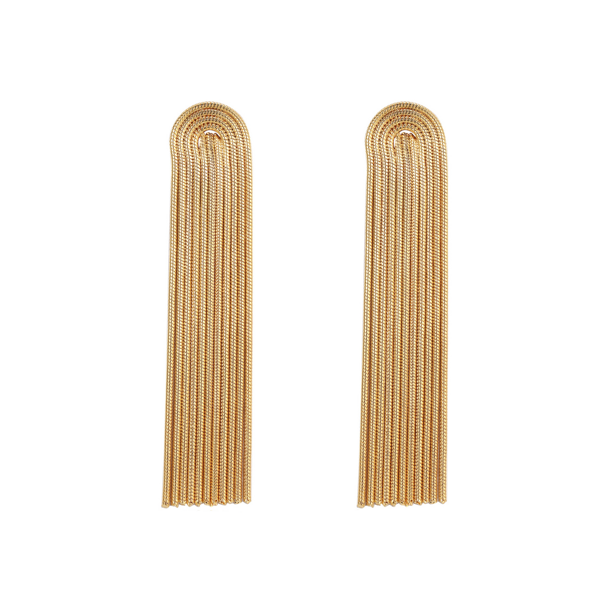 Gold Statement Earrings