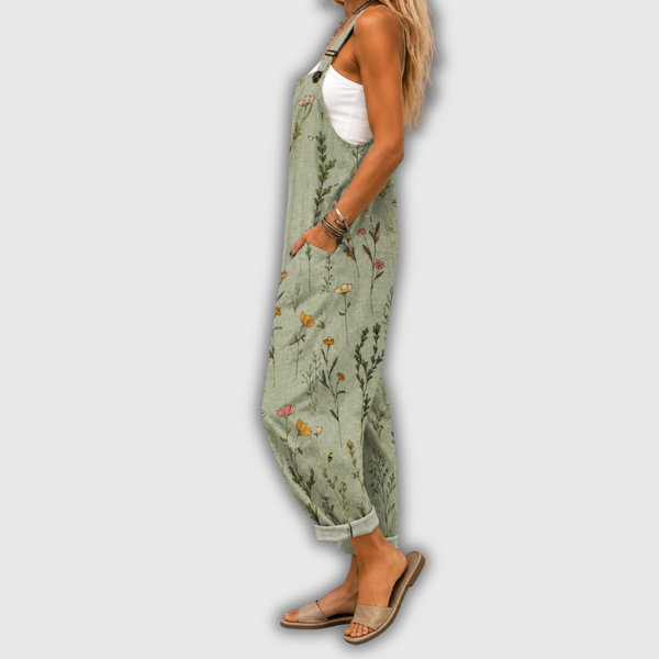 Olivia | Relaxed Tuinbroek-jumpsuit