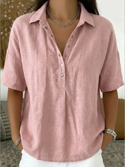 Collared Button Blouse — 6