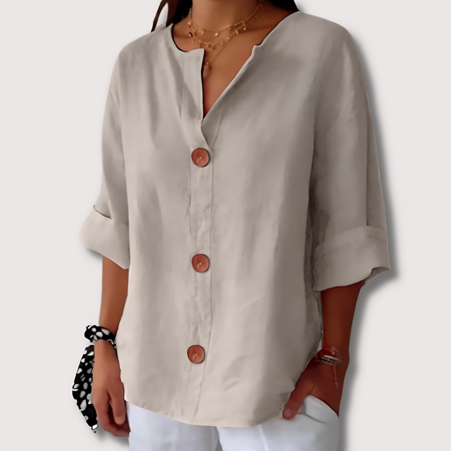 Ladina | Linen Blouse — 1