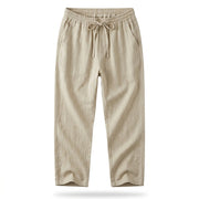 Cotton-Linen Joggers — 1