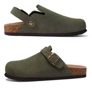 Suede Comfort Mules — 5