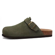 Suede Comfort Mules — 8