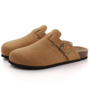 Suede Comfort Mules — 11