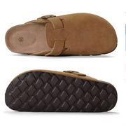 Suede Comfort Mules — 12