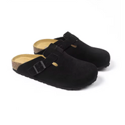 Suede Comfort Mules — 15
