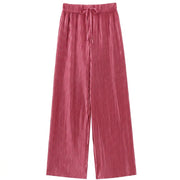 Wide-Leg Pleated Trousers — 8