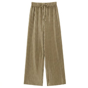 Wide-Leg Pleated Trousers — 7