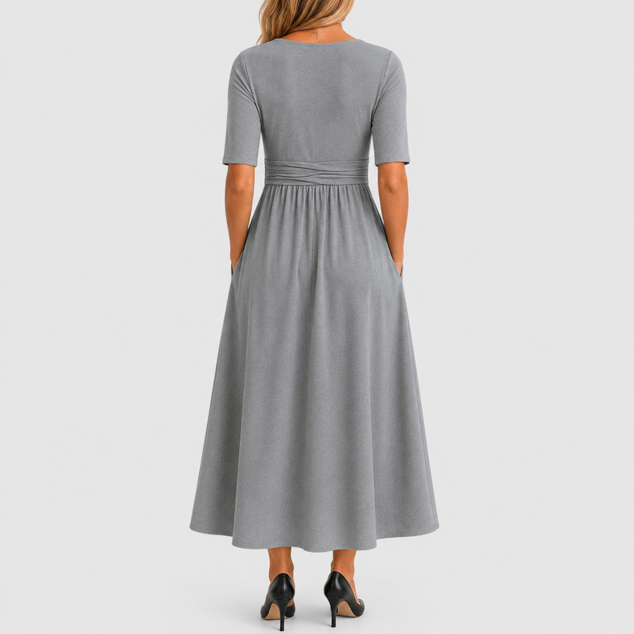 Elira | Crossover Elegance Dress — 5