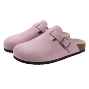 Suede Comfort Mules — 14