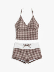 Checked Bikini Set — 1