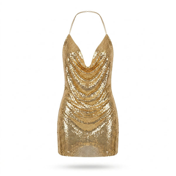 Short Sequin Party Dress