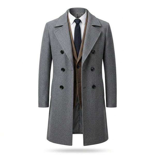 Windsor | Wollen Lange Mantel