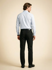 Stretch Straight-Leg Trousers — 4