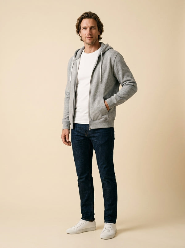 Ravi | Hoodie met Rits