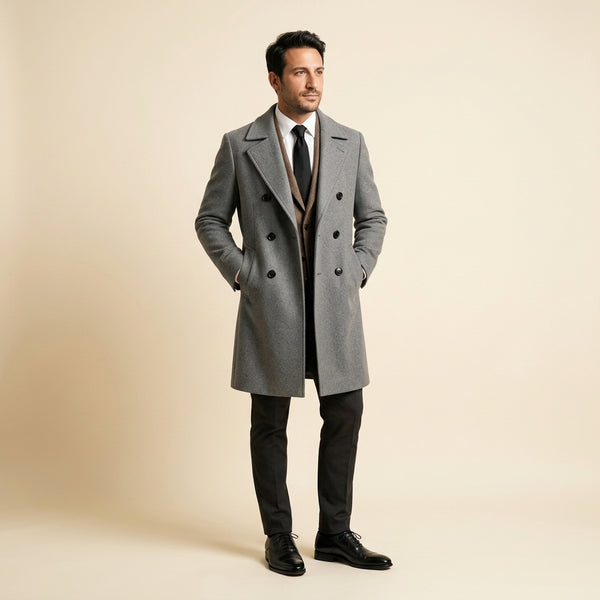 Windsor | Wollen Lange Mantel