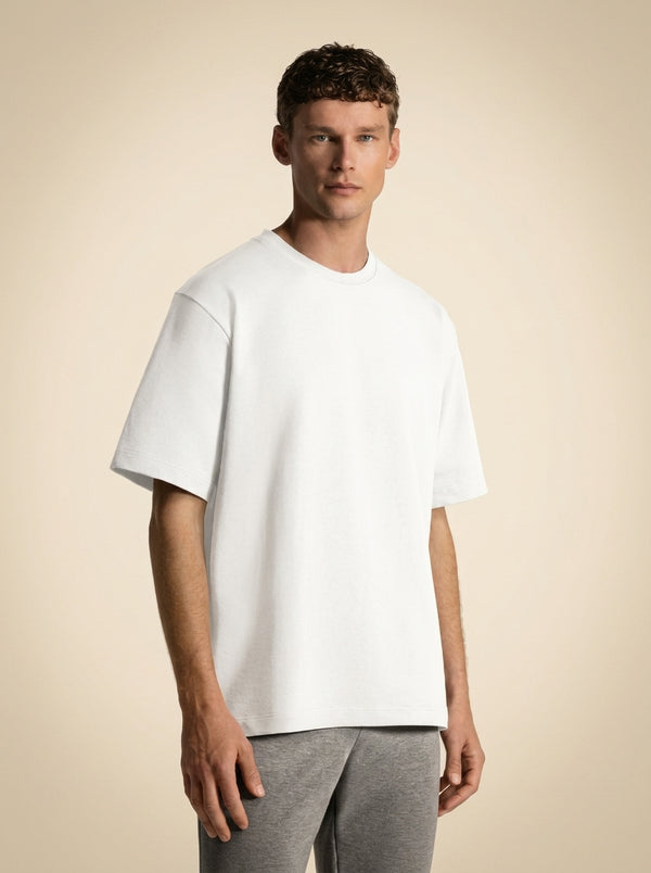Essence | Oversized Heavyweight T-shirt Wit
