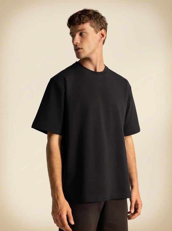 Essence | Oversized Heavyweight T-shirt Zwart