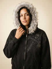 Y2K Faux-Fur Hoodie — 2