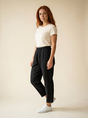 Linen Harem Trousers — 3