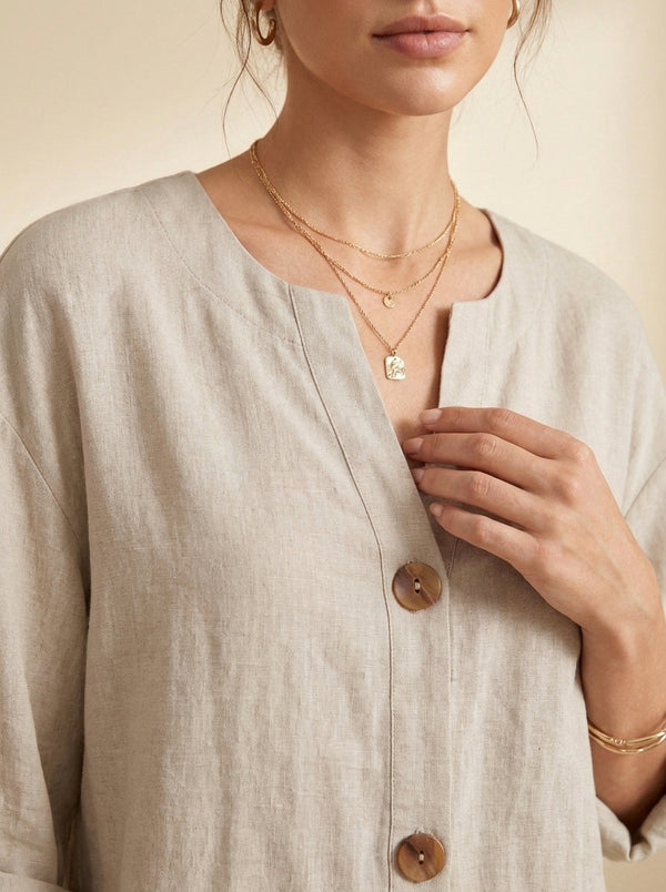 Ladina | Linnen Blouse