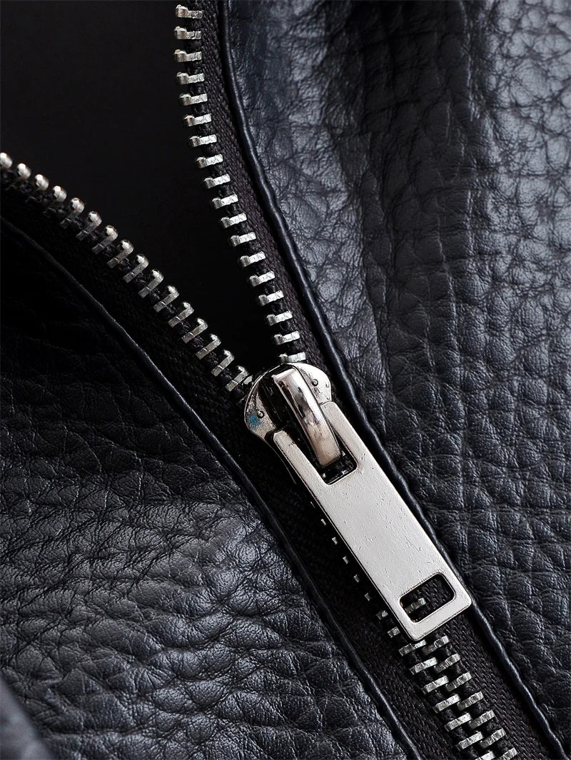 Lynn | Faux Leather Bikerjack — 5