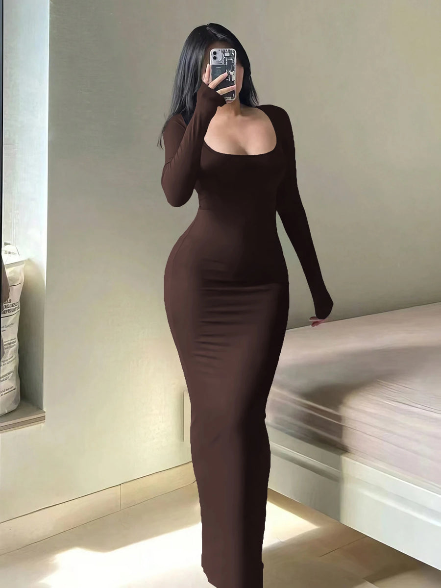 Iris | Minimalistische Bodycon Jurk — 11