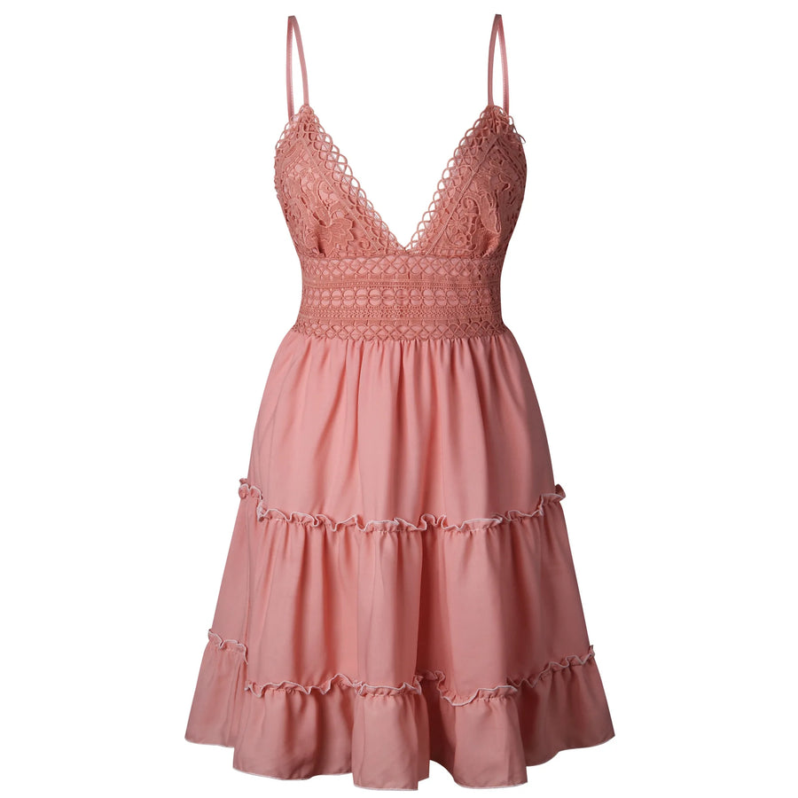Luna | Elegante Zomerjurk met Kant — 5