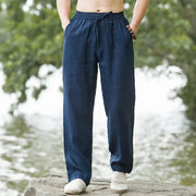 Cotton-Linen Joggers — 13