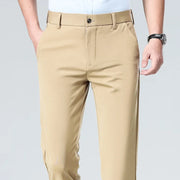 Stretch Straight-Leg Trousers — 9