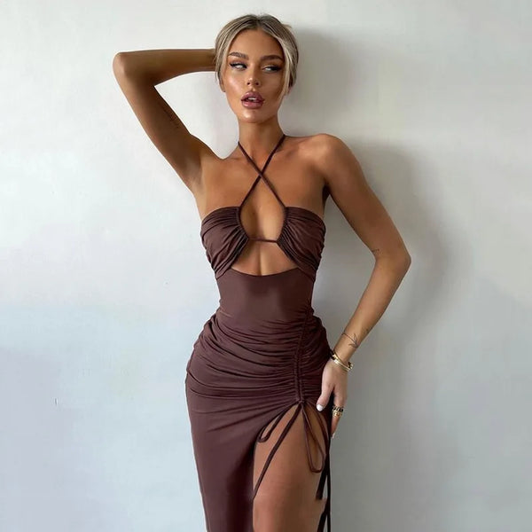 Livia | Backless Midi-jurk