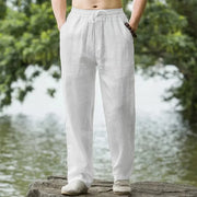 Cotton-Linen Joggers — 12