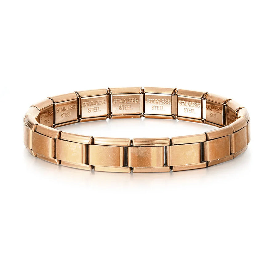 Italiaanse Schakelarmband Zilver — 9