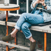 Suede Cork Clogs — 6