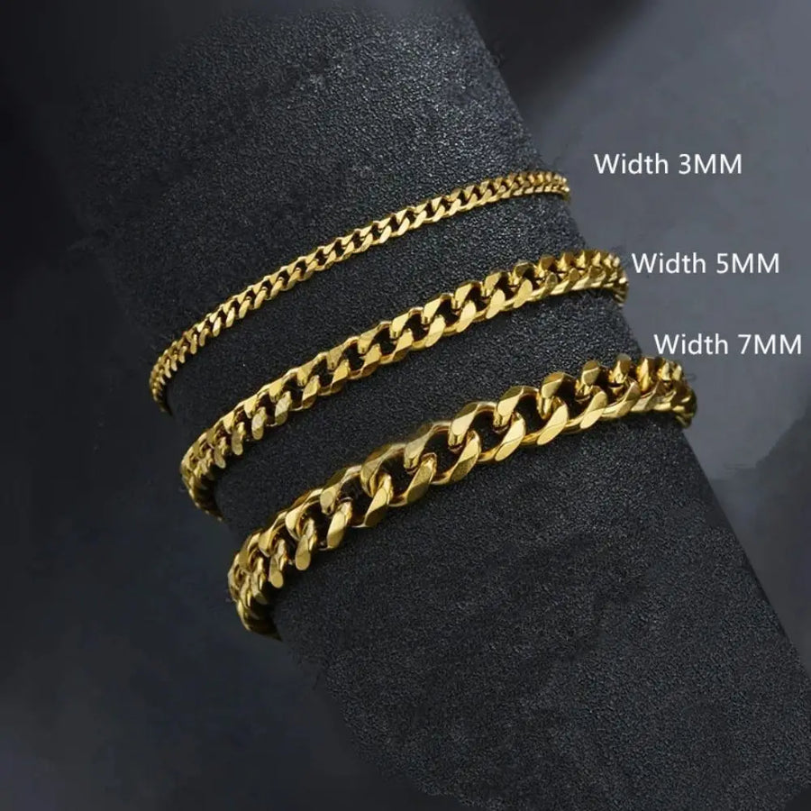 Cubaanse Schakelarmband Zilver — 4