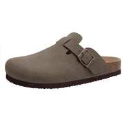 Suede Cork Clogs — 19
