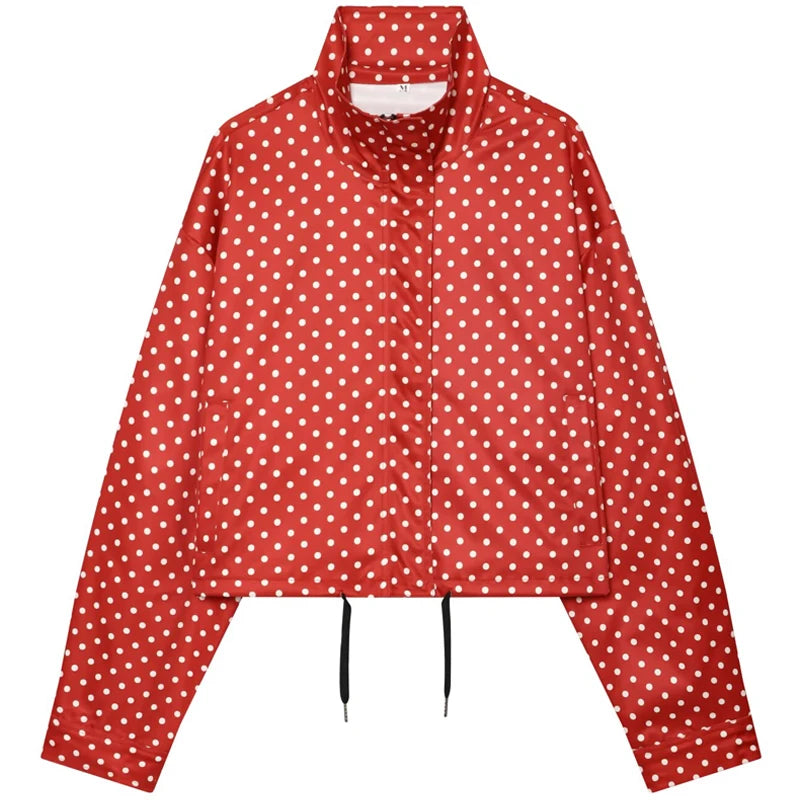 Saar | Oversized Polkadot Bomber — 13