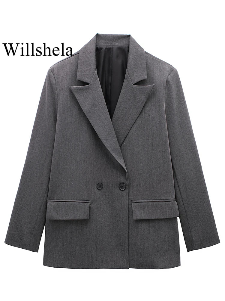Tess | Double-breasted Blazer — 2