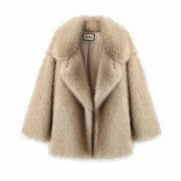 Nova | Oversized Faux Fur Jas