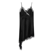 Backless Lace Slip Dress — 1