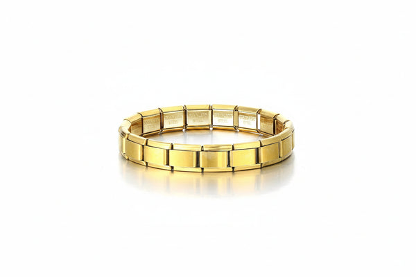 Italiaanse Schakelarmband Zilver