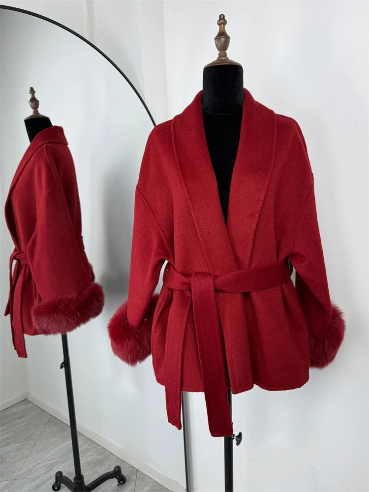 Vera | Wollen Overjas — 8